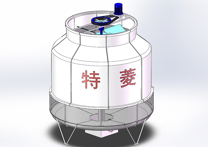 圆形冷却塔-逆流冷却塔-开式冷却塔价格咨询